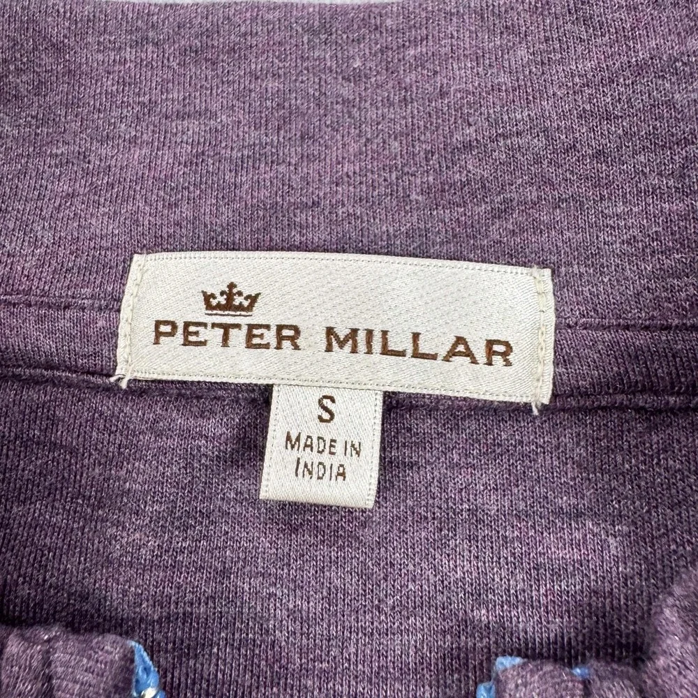 Peter Millar 2018 PGA Championship Bellerive Sweater Mens Small Purple Golf